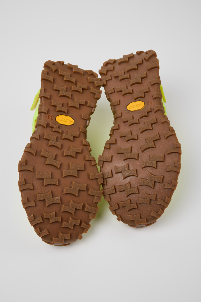 Camper Drift Trail VIBRAM - Mehrfarbige Damessneaker aus Recycling-PET und Nubukleder.