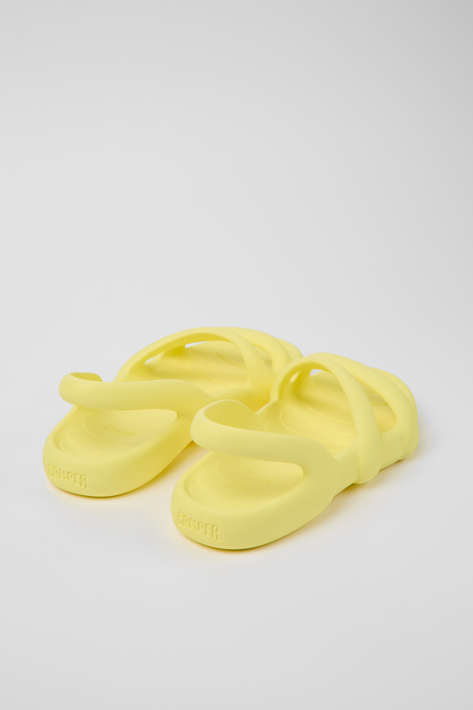Camper Kobarah Flat - Gelbe Unisex-Sandale