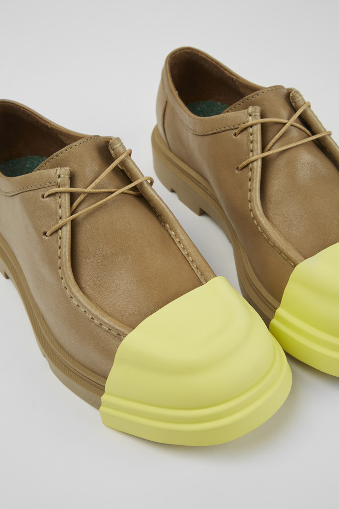 Camper Junction - Beiger Damenschuh aus Leder