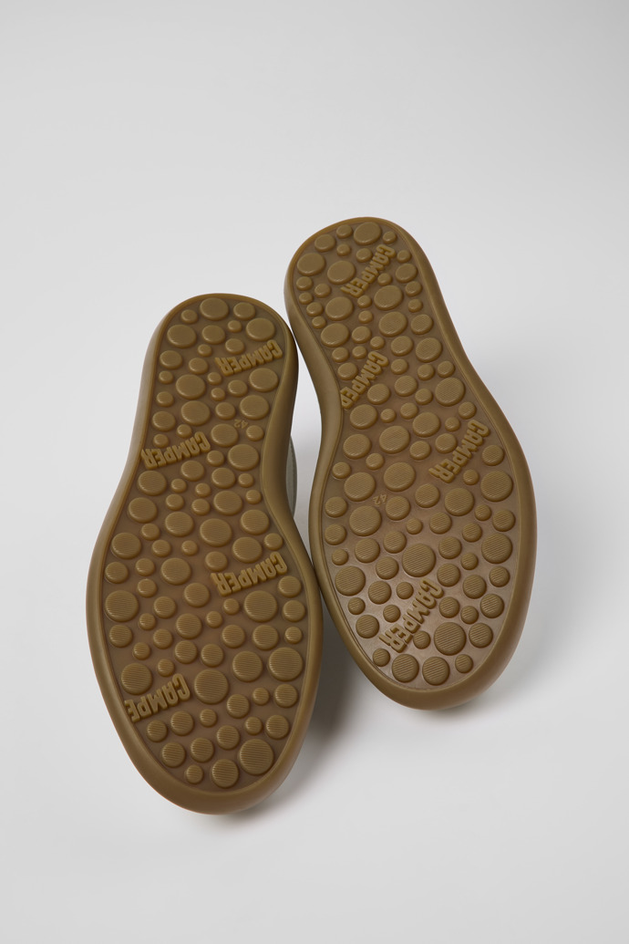 Camper Twins - Weißer Herrensneaker aus Leder