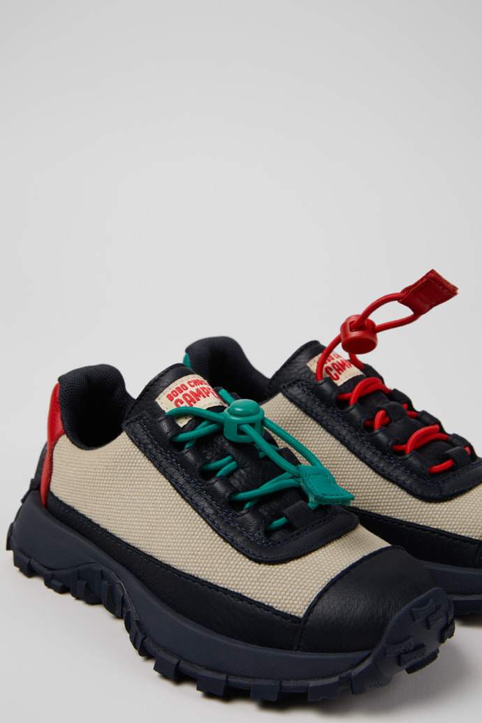 Camper Bobo Choses x Camper - Mehrfarbige Kindersneaker aus Textil und Leder.
