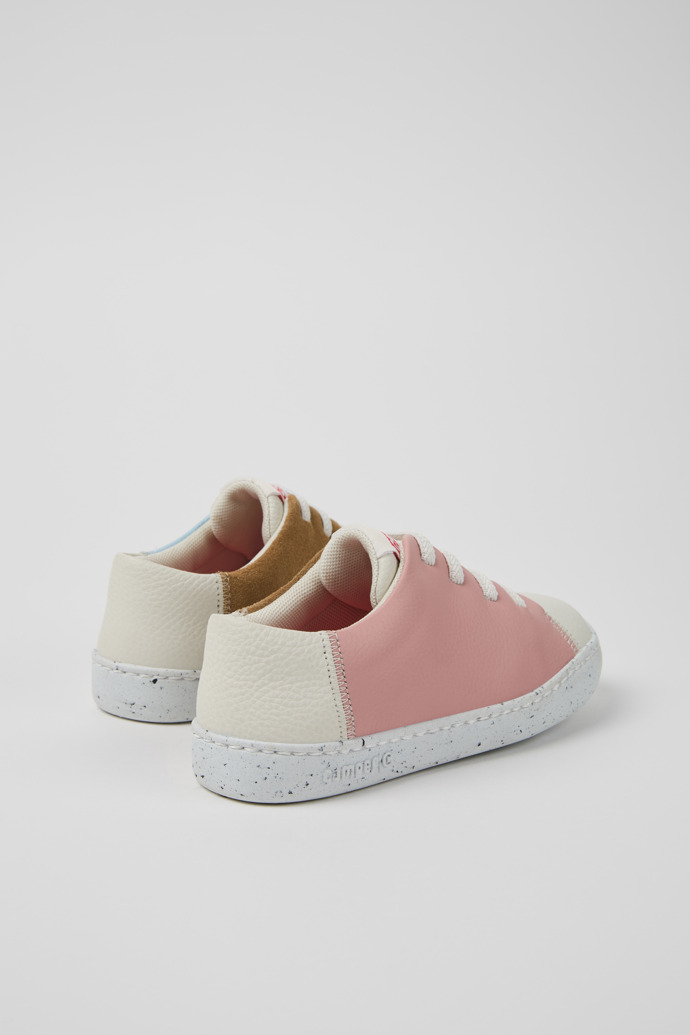 Camper Twins - Mehrfarbige Kindersneaker aus Leder und Nubukleder