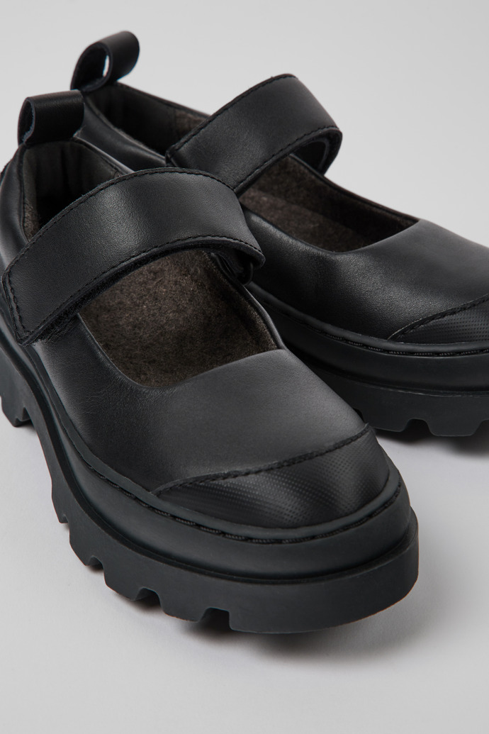 Camper Brutus - Schwarzer Kinder-Mary Jane aus Leder