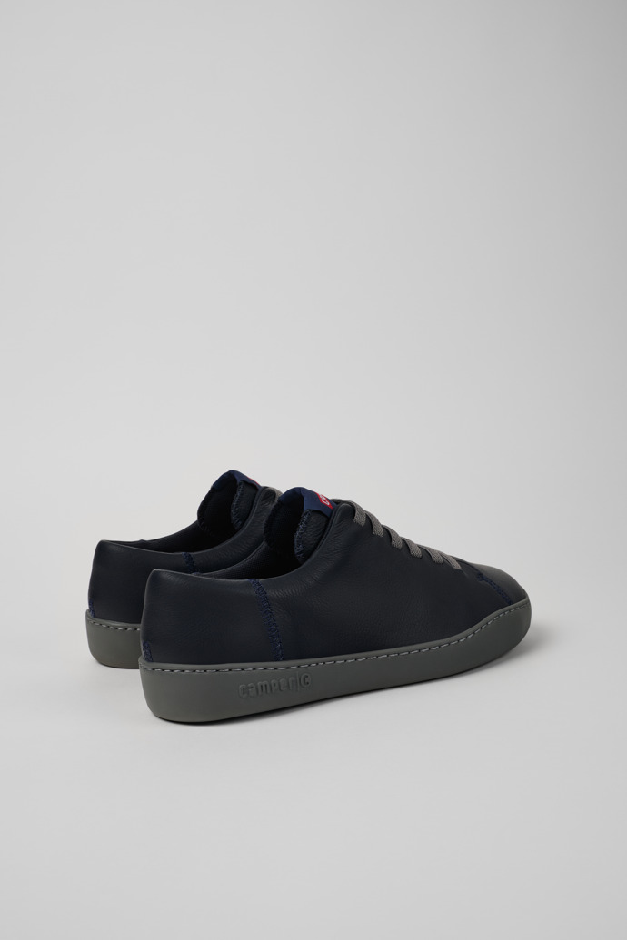 Camper Peu Touring - Blauer Herrensneaker aus Leder.