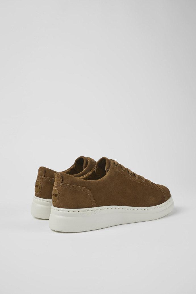 Camper Runner Up - Brauner Damensneaker aus Nubukleder