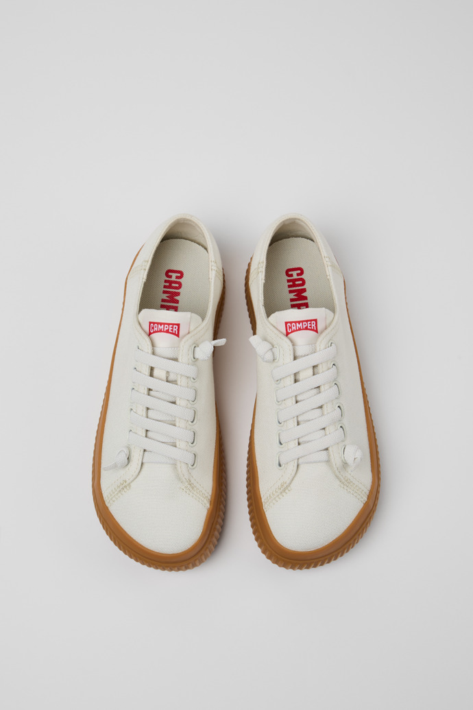 Camper Peu Roda - Weißer Damenschuh aus TENCEL® Lyocell.