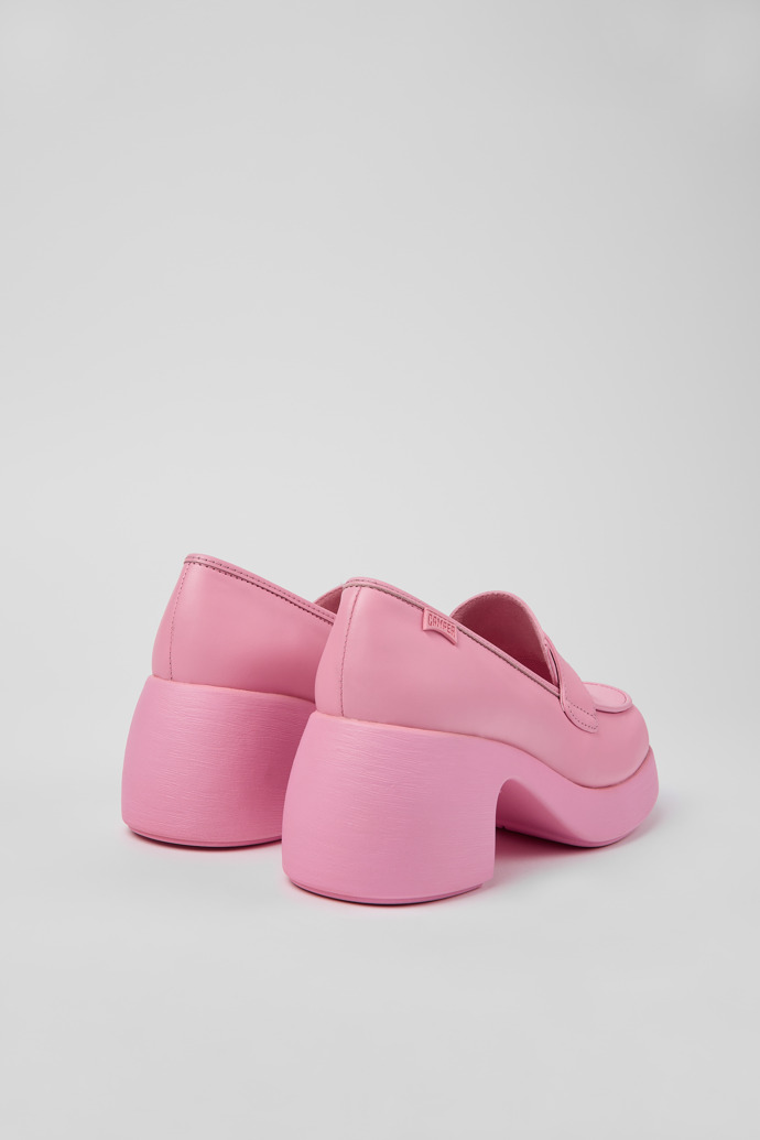 Camper Thelma - Rosafarbene Lederloafer für Damen