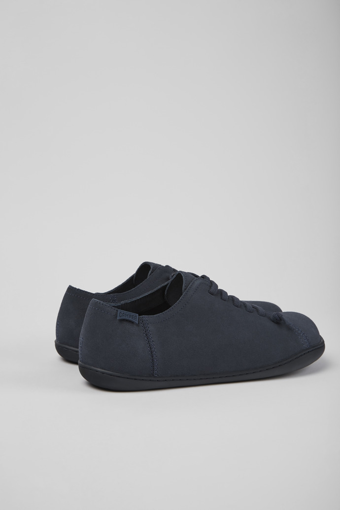 Camper Peu - Blauer Herrenschuh aus Nubukleder