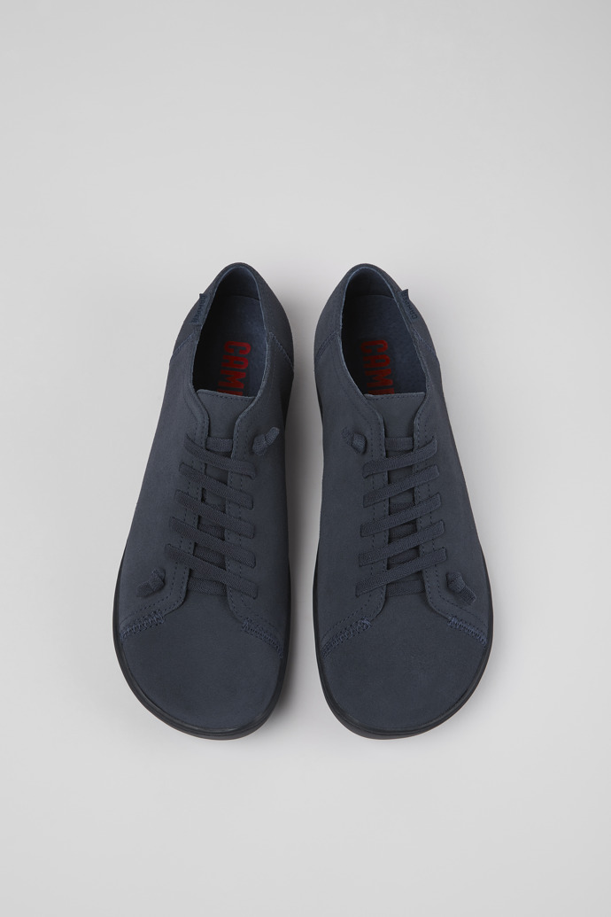 Camper Peu - Blauer Herrenschuh aus Nubukleder