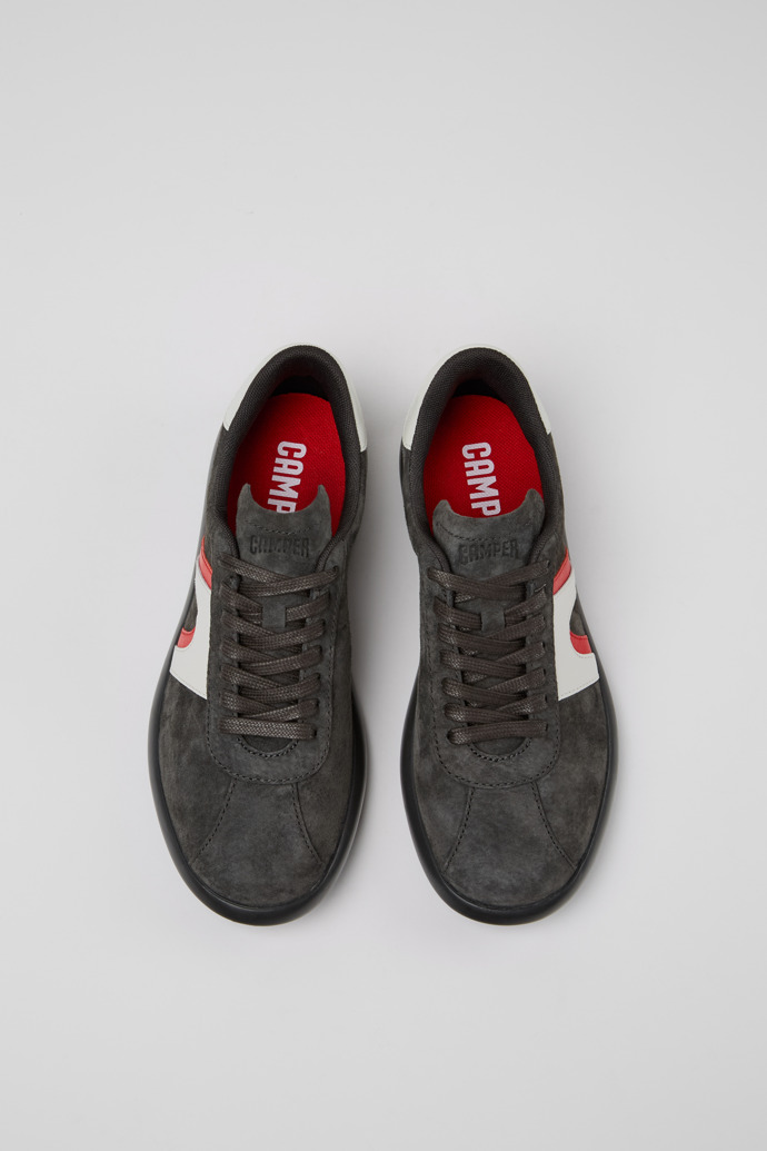 Camper Pelotas Soller - Mehrfarbige Sneakers aus Nubukleder für Damen.