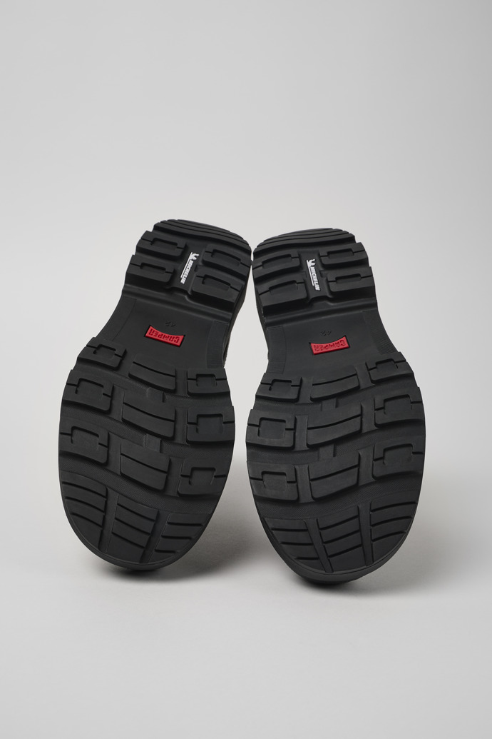 Camper Brutus Trek MICHELIN - Grüne Herrenstiefelette aus Nubukleder