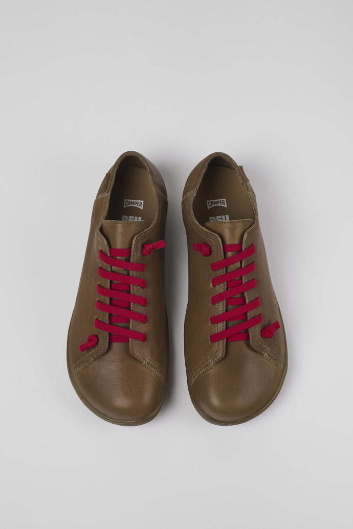 Camper Peu - Beiger Herrenschuh aus Leder für Herren