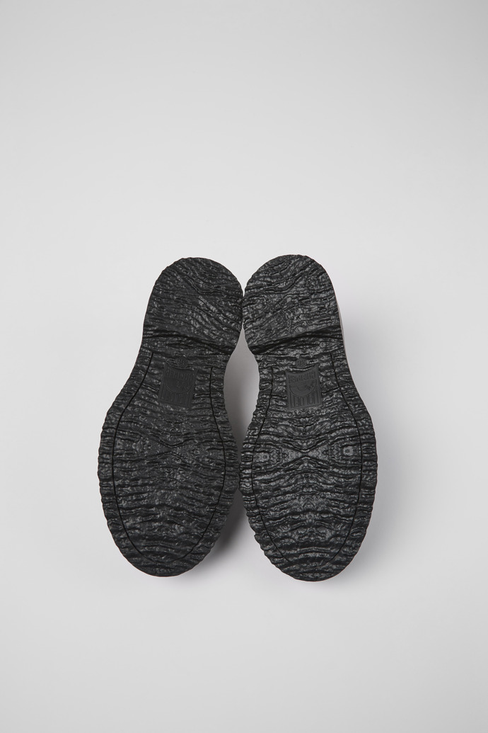 Camper Walden - Schwarze Ledermokassins für Damen.