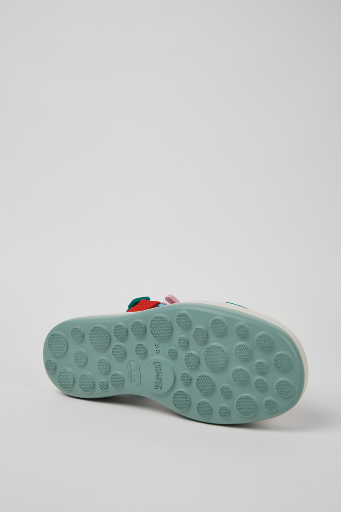 Camper Twins - Mehrfarbige Sandalen aus recyceltem PET für Damen.
