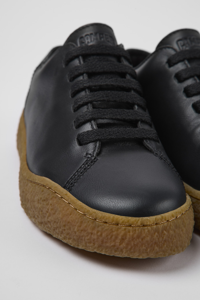 Camper Peu Terreno - Schwarzer Damensneaker aus Leder