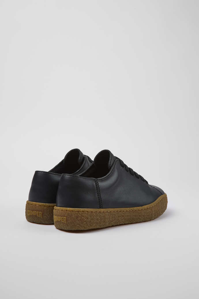 Camper Peu Terreno - Schwarzer Damensneaker aus Leder