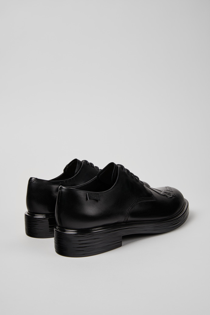 Camper Twins - Schwarzer Herrenschuh aus Leder.