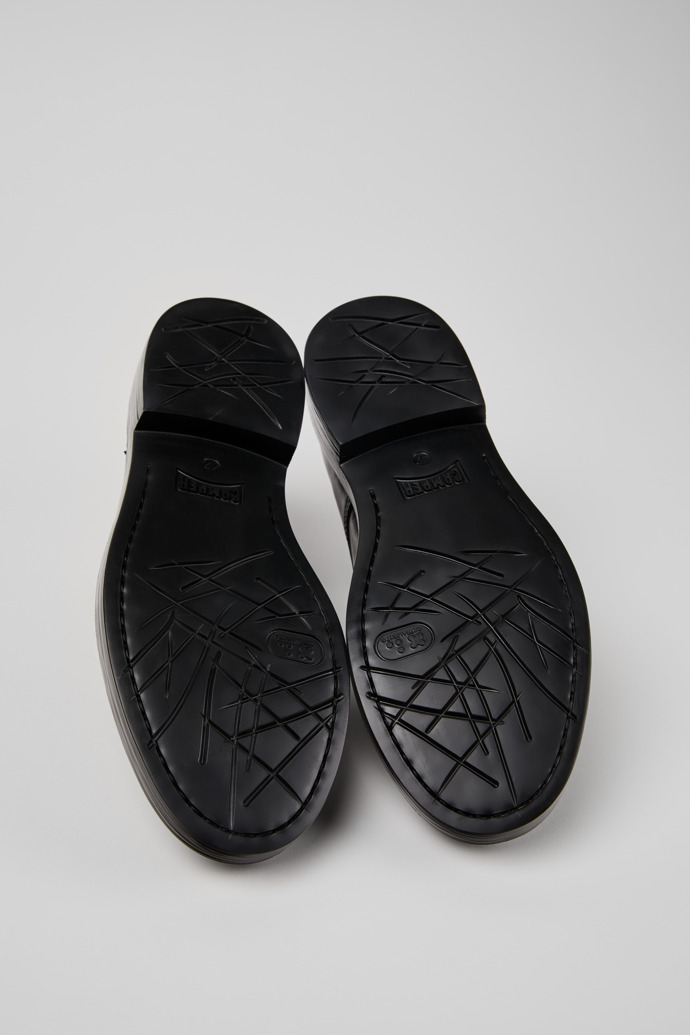 Camper Twins - Schwarzer Herrenschuh aus Leder.