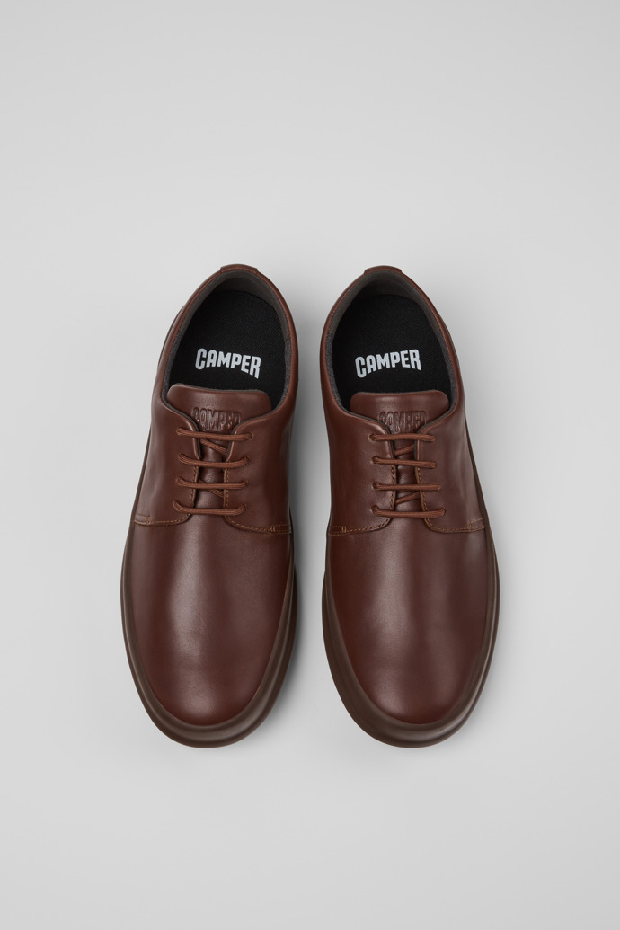 Camper Chasis - Brauner Herrenschuh aus Leder.