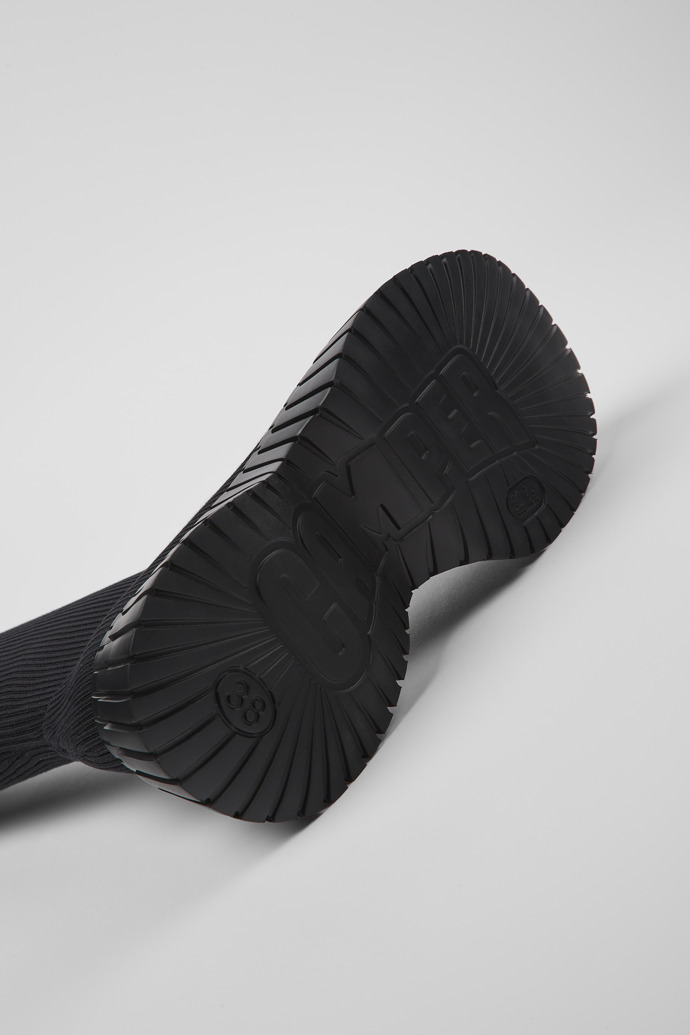 Camper BCN TENCEL® - Schwarzer Damenstiefel aus Textil