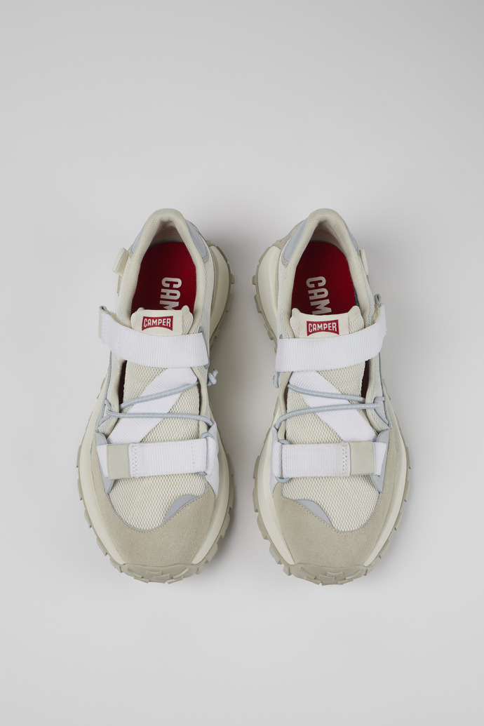 Camper Drift Trail - Mehrfarbiger Herrensneaker aus Textil/Nubukleder