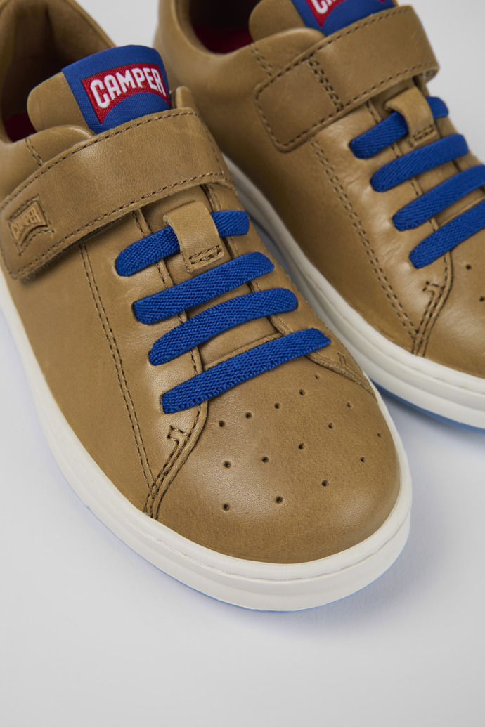 Camper Runner - Brauner Ledersneaker