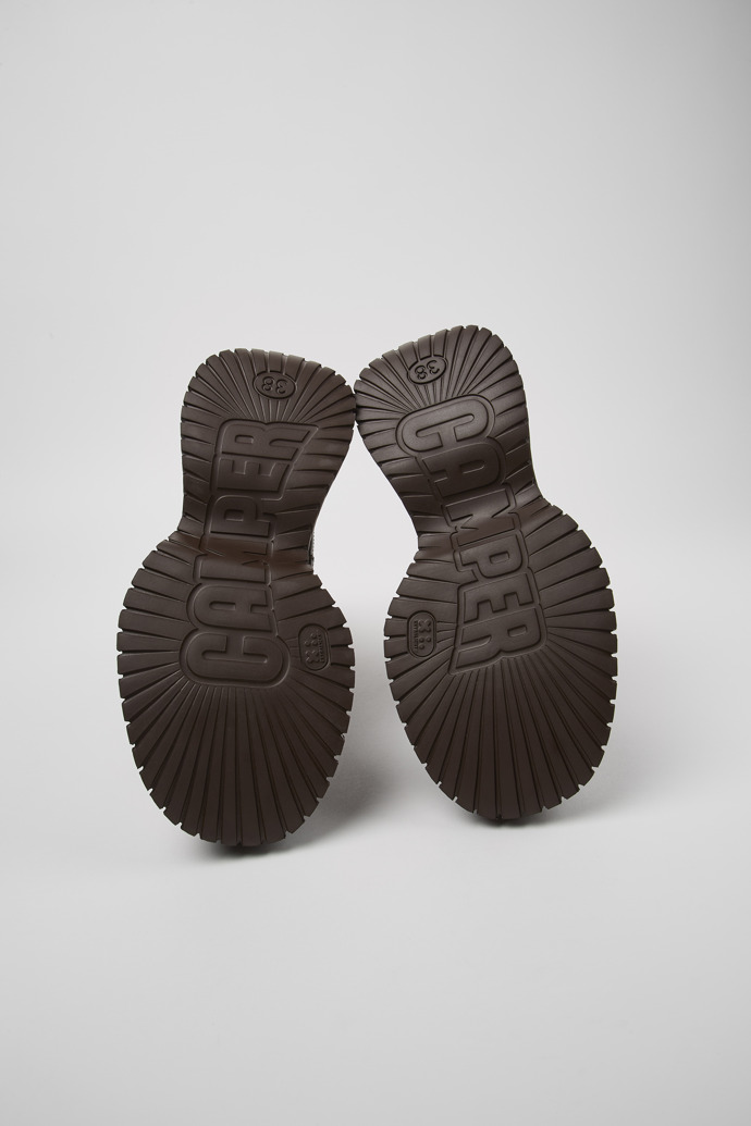 Camper BCN - Brauner Chelseastiefel für Damen aus Leder
