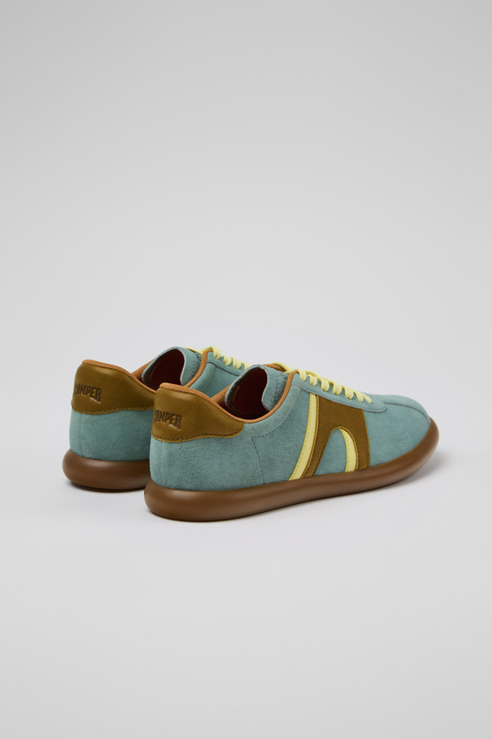Camper Pelotas Soller - Mehrfarbige Sneakers aus Nubukleder für Damen.