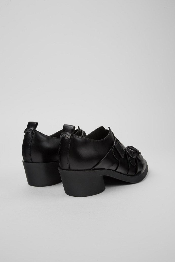 Camper Twins - Schwarzer Damenschuh aus Leder