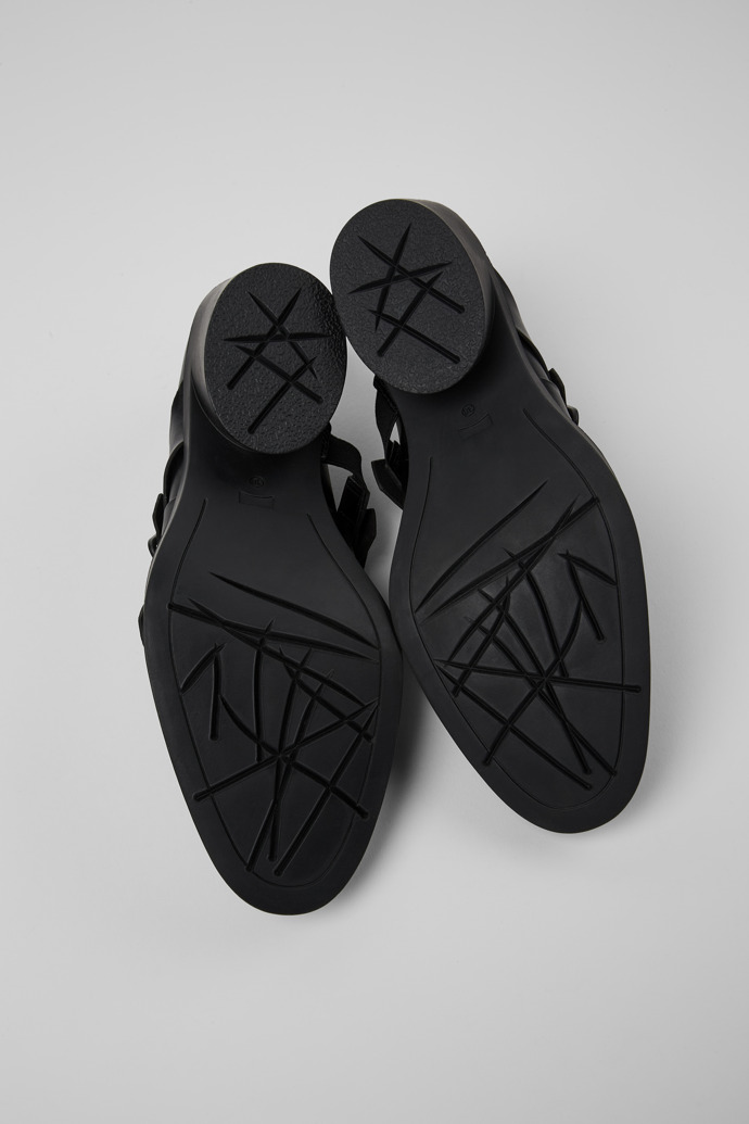 Camper Twins - Schwarzer Damenschuh aus Leder