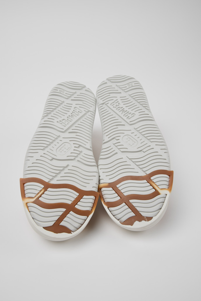 Camper Junction Runner - Weißer Damessneaker aus Leder.