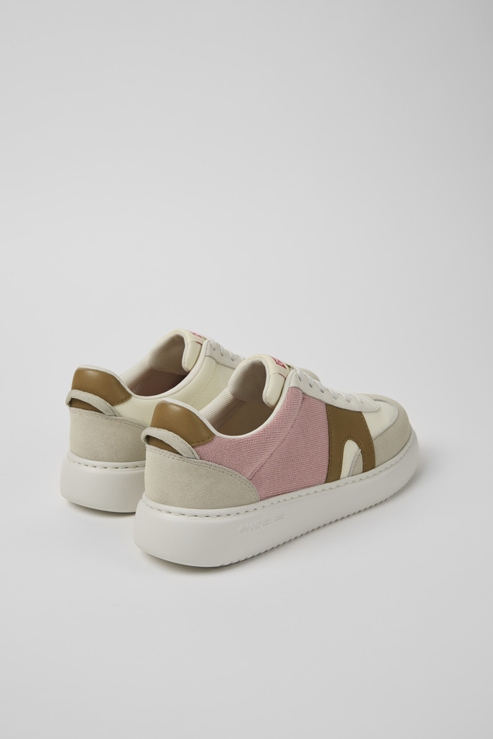Camper Runner K21 - Mehrfarbiger Damensneaker aus Nubukleder und Textil