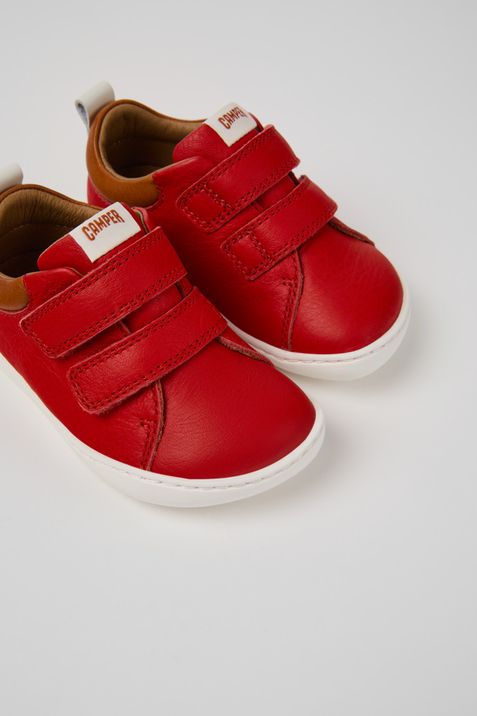 Camper Peu - Mehrfarbige Kindersneaker aus Leder.