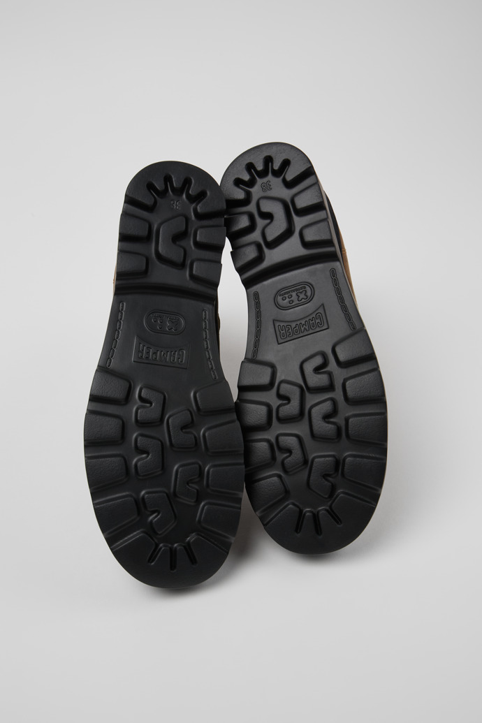 Camper Brutus - Brauner Damenstiefel aus Nubukleder