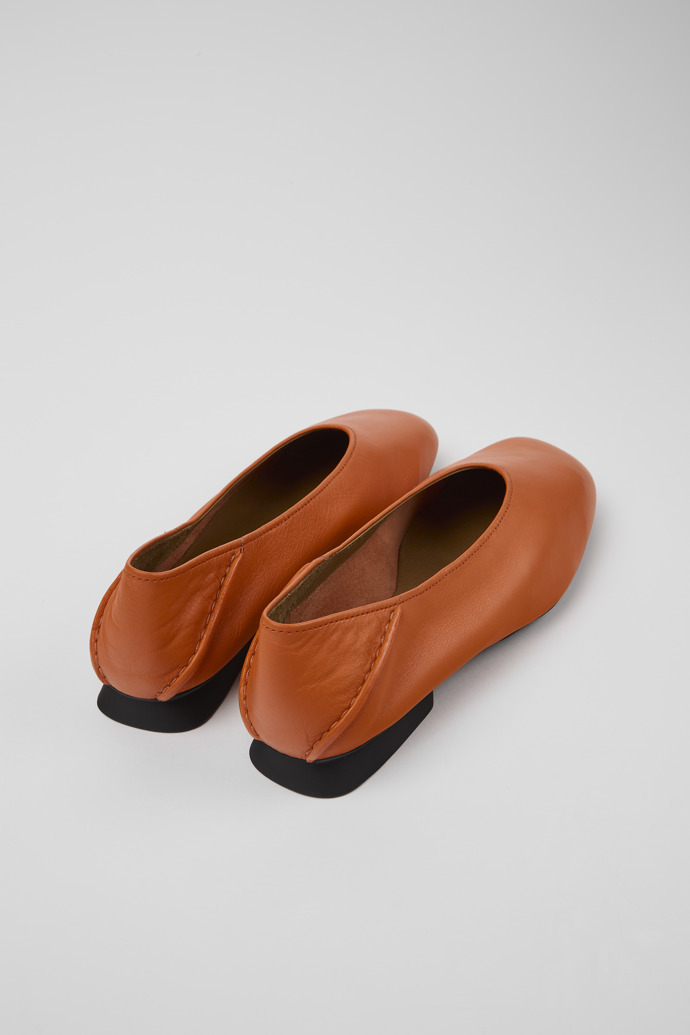 Camper Casi Myra - Orange Damenballerinas aus Leder