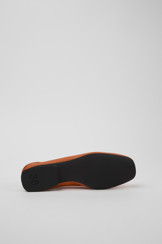 Camper Casi Myra - Orange Damenballerinas aus Leder