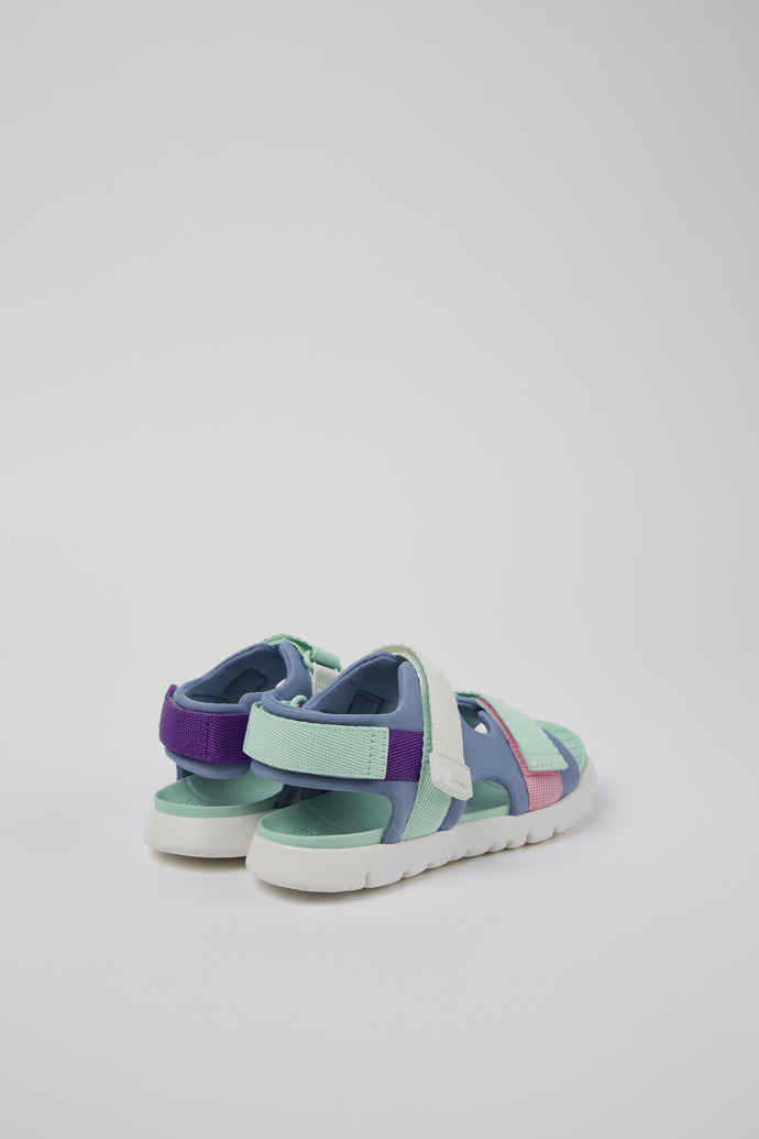 Camper Twins - Mehrfarbige Textilsandalen