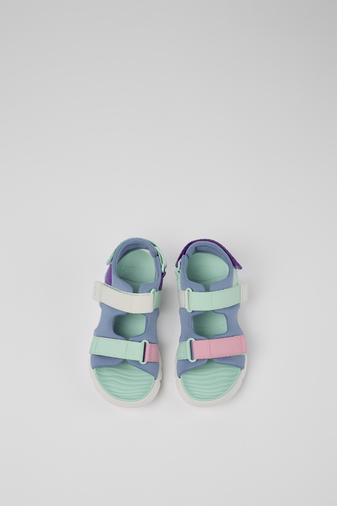 Camper Twins - Mehrfarbige Textilsandalen