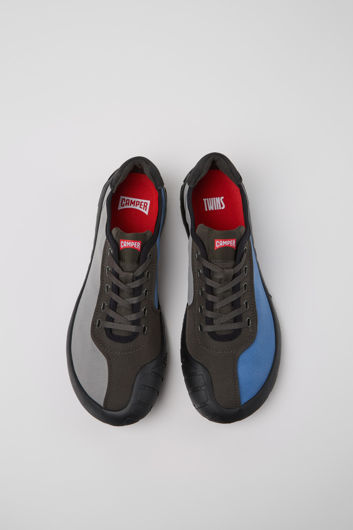 Camper Twins - Mehrfarbiger Herrensneaker aus Recycling-PET.