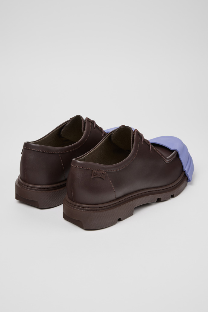 Camper Junction - Brauner Herrenschuh aus Leder.