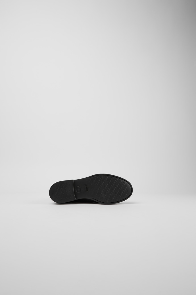 Camper Iman - Schwarze Lederstiefeletten für Damen.