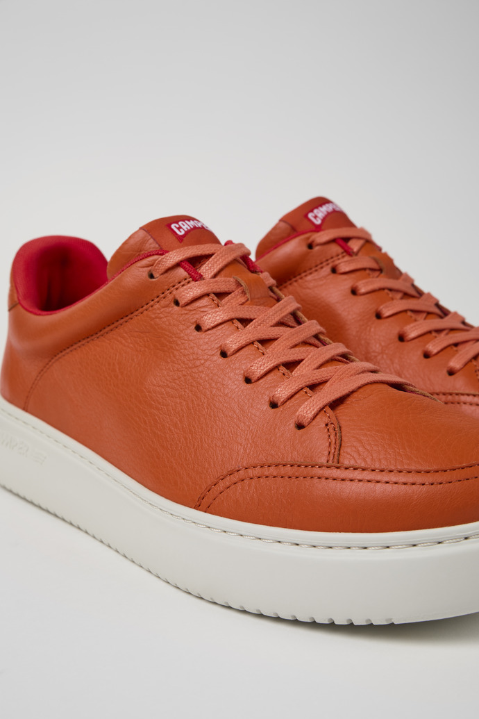 Camper Runner K21 - Oranger Ledersneaker für Herren