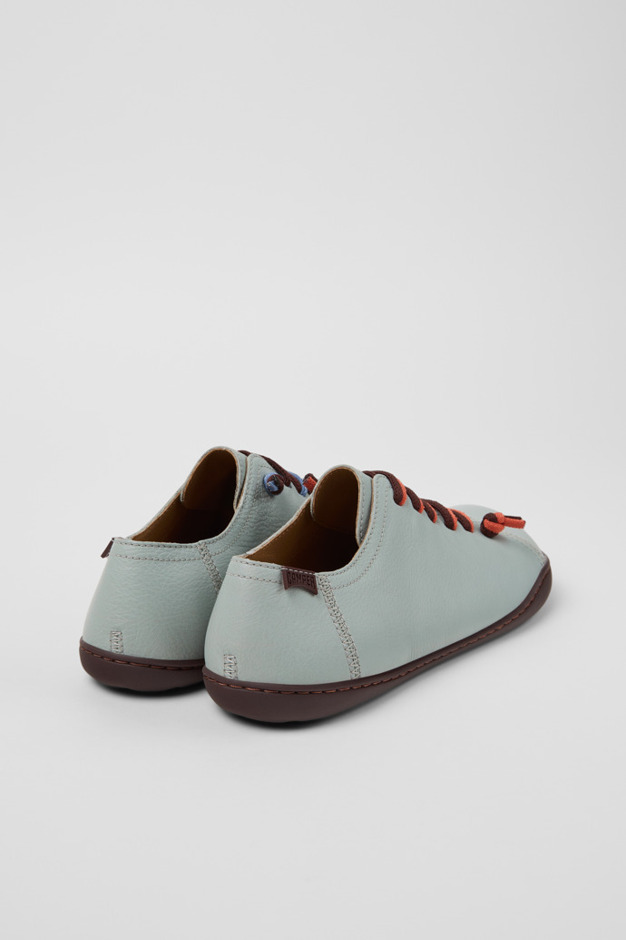 Camper Twins - Grauer Lederschuh für Damen.