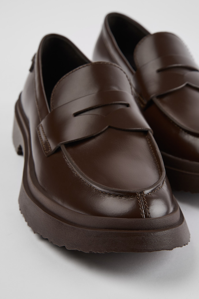 Camper Walden - Brauner Damenloafer aus Leder