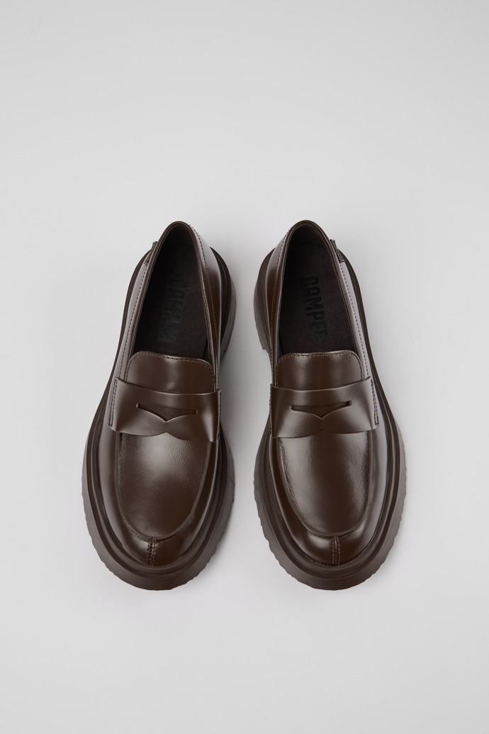 Camper Walden - Brauner Damenloafer aus Leder