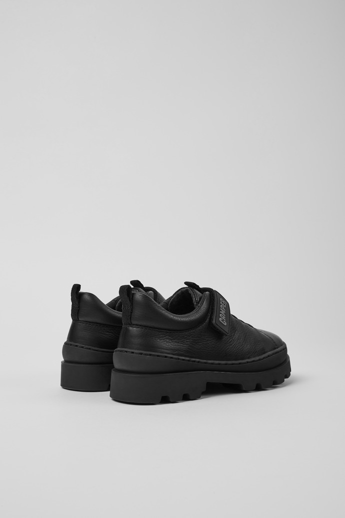 Camper Brutus - Schwarzer Kinderschuh aus Leder