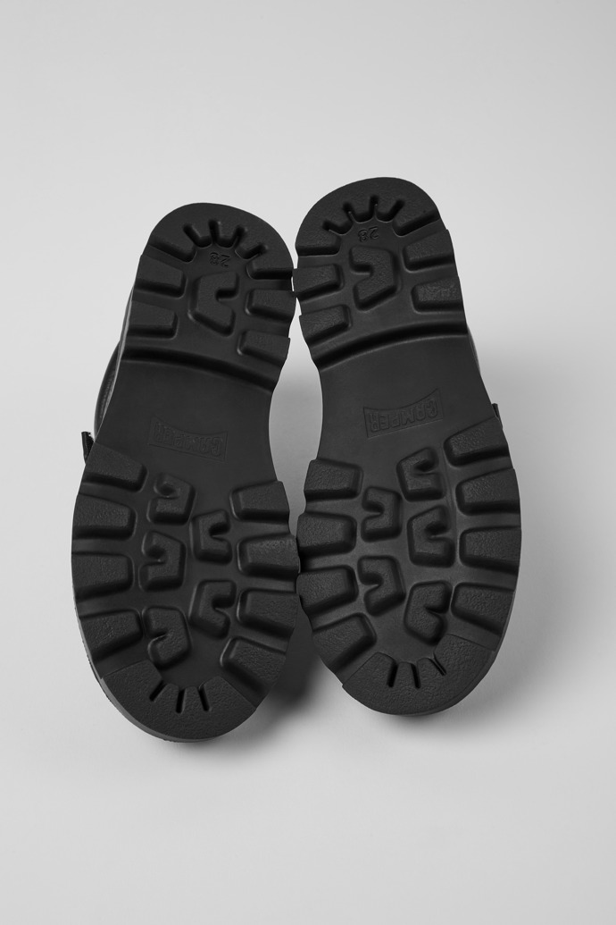 Camper Brutus - Schwarzer Kinderschuh aus Leder