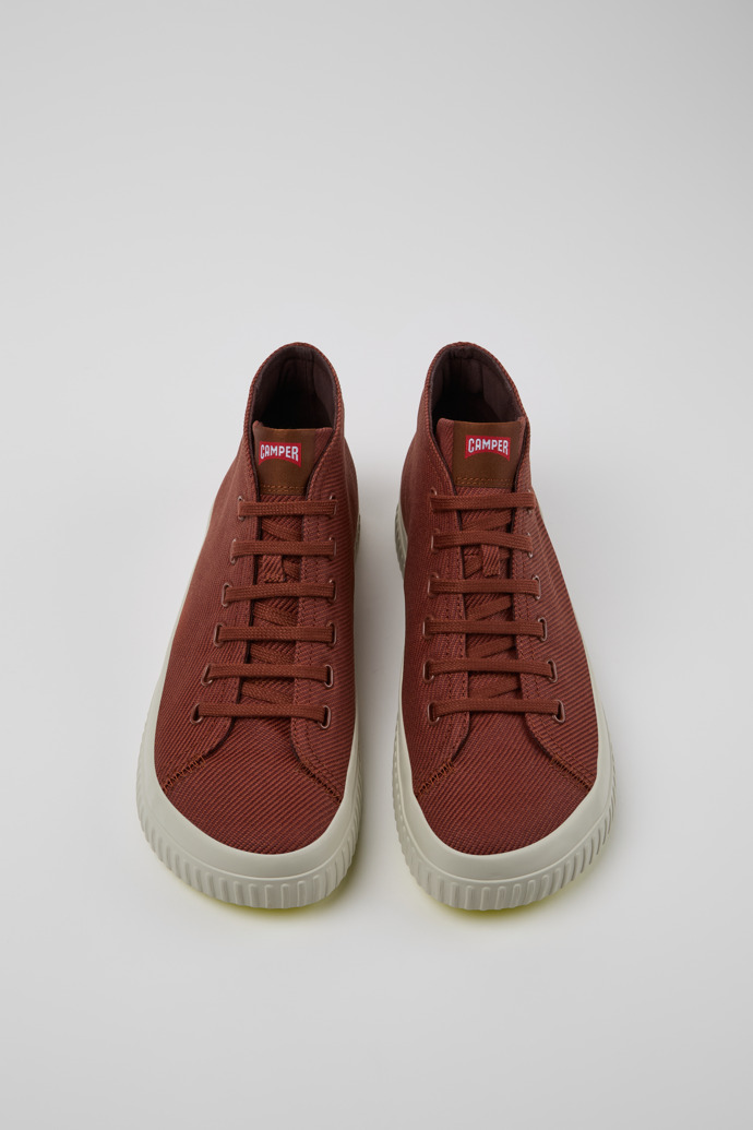 Camper Peu Roda - Roter Herrensneaker aus Recyclingbaumwolle