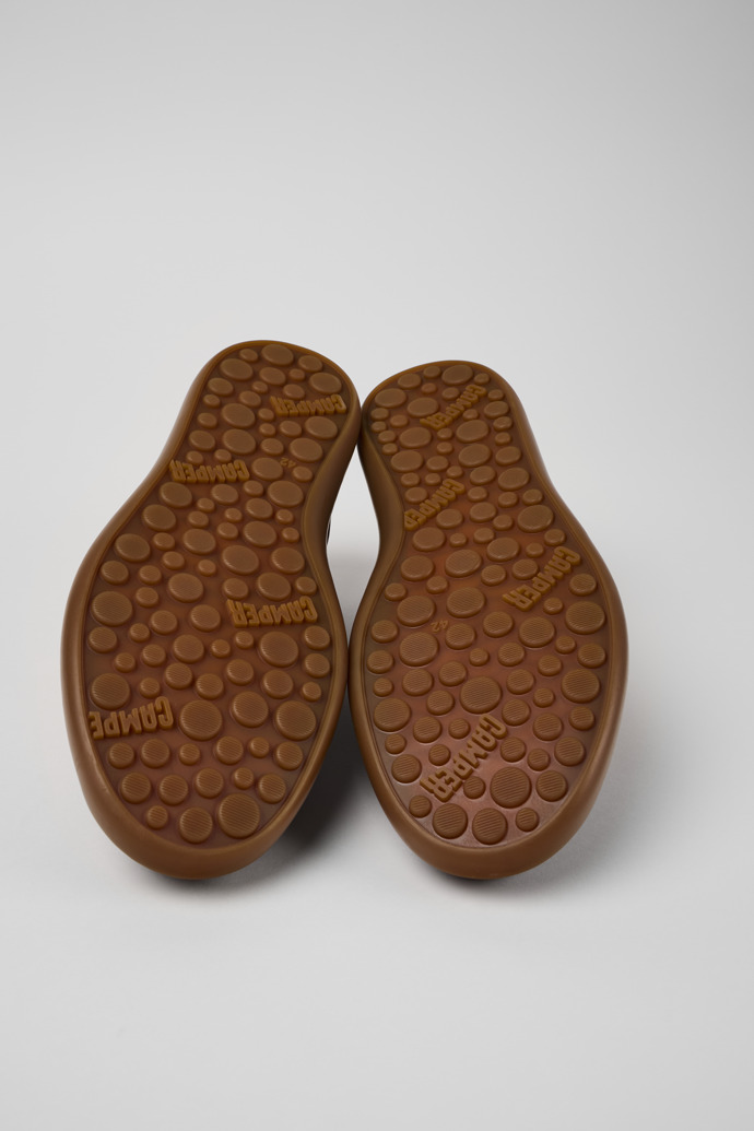 Camper Pelotas Soller - Weinroter Herrensneaker aus Nubukleder/Leder