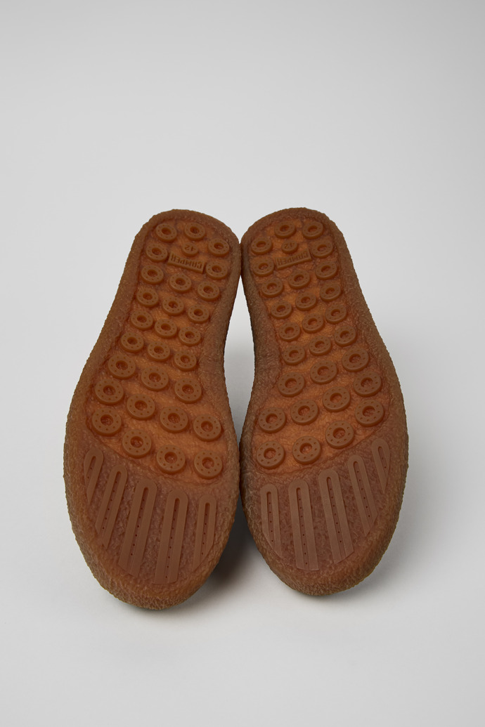 Camper Peu Terreno - Schwarzer Herrenschuh aus Leder.